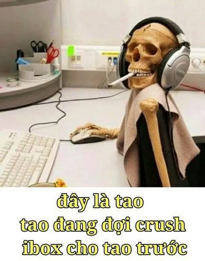 meme chờ đợi 9