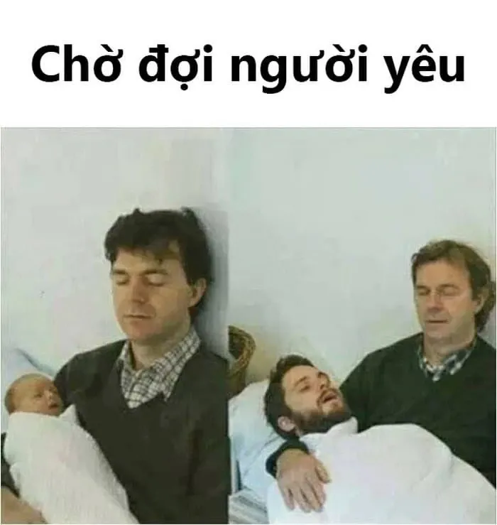 meme chờ đợi 19