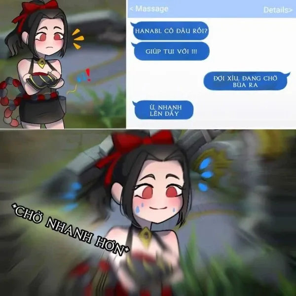 meme chờ đợi 23