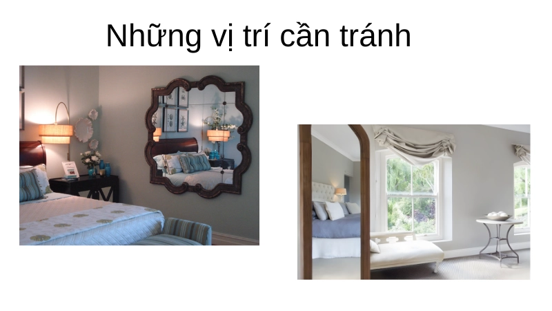 Lỗi sai thường gặp khi bố trí gương trong phòng ngủ gây mất ngủ